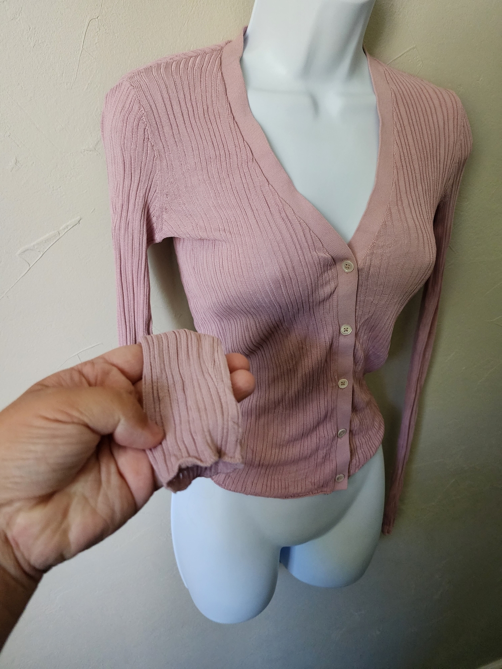 Theory Ribbed Sweater Size P - Picture 3 of 5